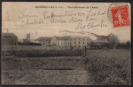 MOISSELLES - VAL D' OISE / 1911 CPA "VUE GENERALE DE L'ASILE" POUR L' ALSACE (ref CP643) - Moisselles