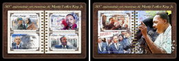 SAO TOME 2018 MNH** Martin Luther King Jr. M/S+S/S - OFFICIAL ISSUE - DH1823 - Martin Luther King