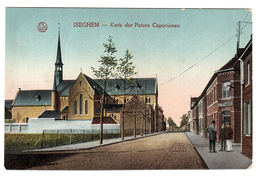 IZEGEM - ISEGHEM - Kerk Des Paters Capucienen - Carte Colorisée - Ed. Lux - Izegem