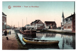 IZEGEM - ISEGHEM - Vaart En Noordkaai - Carte Colorisée - Ed. Lux - Izegem