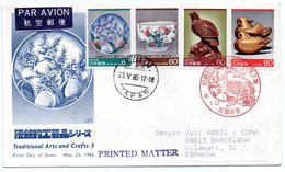 Carta De Japon De  1985. - Covers & Documents