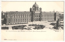 WIEN - K. K. Kunsthistorisches Hof-Museum Und Kaiserin Maria Theresia-Monument - Ledermann 5058 - Musées