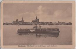 Stralsund - überfahrt Von Insel Rügen Nach Stralsund, Dampfer - Stralsund