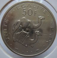 LaZooRo: Djibouti 50 Francs 1977 UNC - Essai - Dschibuti