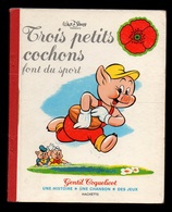 Trois Petits Cochons Font Du Sport Par Walt Disney - Collection Gentil Coquelicot De 1976 - Disney