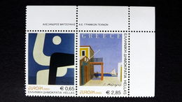 Griechenland 2150/1 A **/mnh, EUROPA/CEPT 2003, Plakatkunst - Unused Stamps