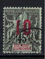 ANJOUAN         N°  YVERT   27     ( 2 )    OBLITERE       ( O   3/28 ) - Used Stamps