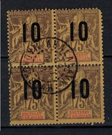 ANJOUAN         N°  YVERT   29 X 4  ( 1 )            OBLITERE       ( O   3/28 ) - Used Stamps