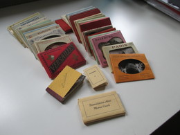 40 Leporellos Kleine Fotos 1940 / 50er Jahre! Deutschland / Italien / Österreich / Luxemburg Usw. Interessanter Posten!! - 100 - 499 Karten