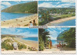 LLANBEDROG, UK, Multi View, Unused Postcard [21321] - Caernarvonshire