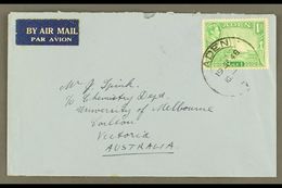 1948 (19 July) Envelope To Australia Bearing KGVI 1R Emerald-green (SG 24) Tied By Aden Cds.  For More Images, Please Vi - Aden (1854-1963)