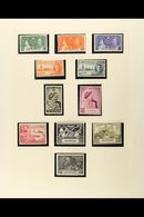 1937-52 FINE MINT KGVI COLLECTION Neatly Presented In Mounts On Album Pages. Highly Complete And Including ALL Omnibus S - Ascensione