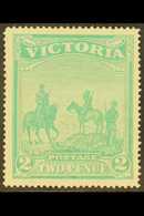 VICTORIA 1900 2d (2s) Emerald-green Anglo-Boer War Fund, SG 375, Fine Mint, Large Hinge, Lovely Fresh Colour. For More I - Other & Unclassified