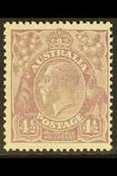 1926-30 4½d Violet King George V Head, Perf 13½ X 12½, SG 104, Never Hinged Mint. For More Images, Please Visit Http://w - Other & Unclassified