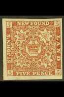 1862-64 5d Red-brown, SG 19a, Fine Mint, Four Mostly Large Margins, Very Fresh. For More Images, Please Visit Http://www - Altri & Non Classificati