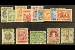 1933 Sir Humphrey Gilbert Complete Set, SG 236/249, Fine Mint. (14 Stamps) For More Images, Please Visit Http://www.sand - Other & Unclassified