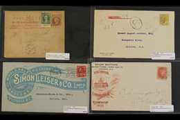 BRITISH COLUMBIA POSTAL HISTORY Collection Of Over 60 19th And 20th Cent. Covers And Cards, Mostly With Clearly Identifi - Other & Unclassified