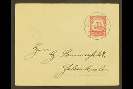 SOUTH WEST AFRICA 1908 (19 Oct) Cover Addressed To Germany, Bearing 1900 10pf (Michel 13) Tied By Scarce "OKOMBAHE" Cds  - Other & Unclassified
