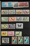 1964-1984 NEVER HINGED MINT COLLECTION On Stock Pages, ALL DIFFERENT, Includes 1965 Butterflies Vals To 500p Incl 32.50p - Lebanon