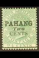 PAHANG 1891 2c On 24c Surcharge, SG 7, Fine Mint, Very Fresh. For More Images, Please Visit Http://www.sandafayre.com/it - Altri & Non Classificati