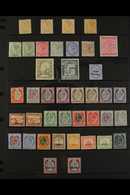 1863-1958 MINT COLLECTION Presented On A Series Of Stock Pages With Many "Better" Values. Includes 1863 CC Wmk ½d Buff,  - Malta (...-1964)