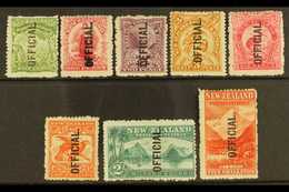 OFFICIALS 1907-11 Perf 14 Complete Basic Set From ½d To 5s, SG O59/O67, Mint, The 6d With Some Minor Toning To The Top P - Altri & Non Classificati