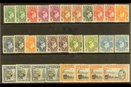 1938-51 NHM DEFINITIVE COLLECTION. An All Different Collection Of The Definitive Issue, Includes All Values (SG 49/59) A - Nigeria (...-1960)