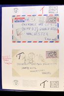 TOWN MACHINE AND SLOGAN CANCELS ON COVERS COLLECTION 1950-72 Good Collection Of Commercial Covers Displayed In An Album, - Nigeria (...-1960)