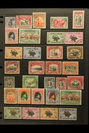 1945-1949 USED COLLECTION On A Stock Page, All Different, Inc 1948 1½a, 2a & 4a, 1948 1½a Multan Campaign, 1948 2r & 10r - Bahawalpur