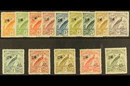 1931 Air Overprinted Set Complete, SG 163/76, Never Hinged Mint (14 Stamps) For More Images, Please Visit Http://www.san - Papua Nuova Guinea