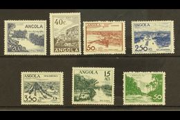 ANGOLA 1949 Views Set, Edifil 311/17, Very Fine Mint (7 Stamps) For More Images, Please Visit Http://www.sandafayre.com/ - Sonstige & Ohne Zuordnung