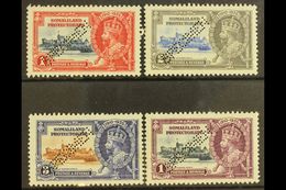 1935 Silver Jubilee Set Complete, Perforated "Specimen", SG 86s/9s, Fine Large Part Og. (4 Stamps) For More Images, Plea - Somaliland (Protectoraat ...-1959)