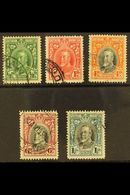 1931-7 ½d, 1d, 4d, 6d & 1s Perf.14, KGV Field Marshal Definitives (all The P.14 Issues From This Set), SG 15b, 16b, 19b, - Südrhodesien (...-1964)