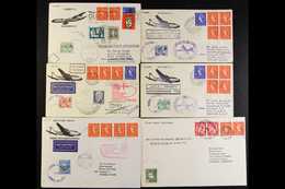 HERM ISLANDS 1961-1967 COVERS TO GERMANY All Bearing Herm Island (plus GB) Stamps. Most Are Illustrated/cacheted Includi - Autres & Non Classés