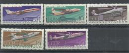 RUSIA   YVERT AEREO  118/22   MNH  ** - Unused Stamps