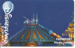 PASS-DISNEYLANDPARIS -1996-SPACE MOUNTAIN-ADULTE-V° N° S 029521 VERTICAL A Droite-MKC VALIDE 1JR A PARTIR DU 010595-TBE- - Passeports Disney