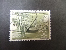 Macao Macau 1948 - 51 Relevo Da Deusa Yvert 331 A FU - Used Stamps