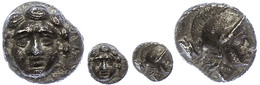 35 Selge, Obol (0,83g), Ca. 300-190 V. Chr. Av: Gorgoneion. Rev: Athenakopf Nach Rechts, Dahinter Astragalos. SNG Von Au - Autres & Non Classés