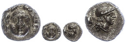 37 Selge, Obol (0,88g), Ca. 300-190 V. Chr. Av: Gorgoneion. Rev: Athenakopf Nach Rechts, Dahinter Astragalos. SNG Von Au - Otros & Sin Clasificación