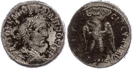 99 Syrien, Antiochia, Tetradrachme (10,20g), Philippus I. Arabs, 249. Av: Büste Nach Rechts, Darum Umschrift. Rev: Stehe - Provinces Et Ateliers