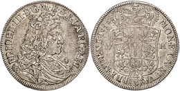 132 Gulden (2/3 Taler), 1695, Friedrich Wilhelm, WM (Emmerich), Dav. 282, Ss.  Ss - Other & Unclassified