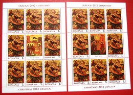 ROMANIA, 2012, Christmas, BLOCK - Unused Stamps