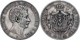 163 Taler, 1866, Wilhelm, AKS 81, J. 257, Kl. Rf., Ss.  Ss - Sonstige & Ohne Zuordnung