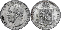 172 Taler, 1854, Georg V., AKS 144a, J. 86, Kl. Rf., Ss.  Ss - Hanover