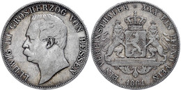 174 Taler, 1861, Ludwig III., Kl. Rf., S-ss.  S-ss - Autres & Non Classés