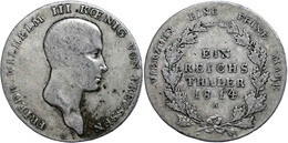 179 Taler, 1814, A, Friedrich Wilhelm  III., AKS 11, J. 33, Ss.  Ss - Autres & Non Classés