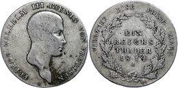 179 Taler, 1814, A, Friedrich Wilhelm  III., AKS 11, J. 33, Ss.  Ss - Sonstige & Ohne Zuordnung