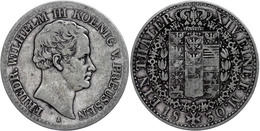 181 Taler, 1830, A, Friedrich Wilhelm III., AKS 17, J. 62, Kl. Rf., S-ss.  S-ss - Other & Unclassified