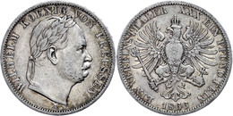 185 Taler, 1866, Wilhelm II., AKS 117, J. 98, Kl. Rf., Ss.  Ss - Sonstige & Ohne Zuordnung