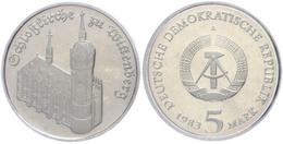 450 5 Mark, 1983, Schlosskirche Zu Wittenberg, In Hartplastik Verplombt, PP., Katalog: J. 1588 PP - Altri & Non Classificati